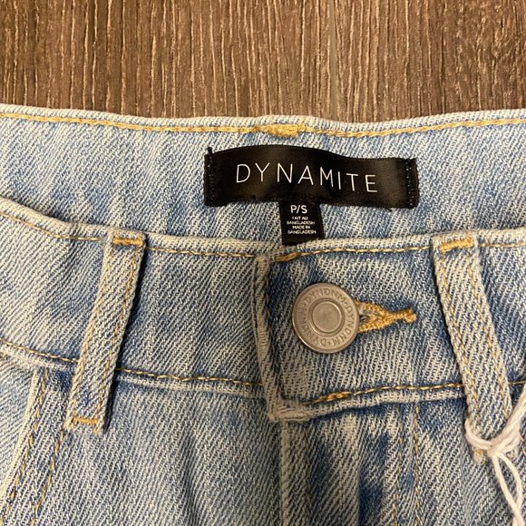 #83 Dynamite Women's Blue Jean Skirt - Small - Picture 4 of 11